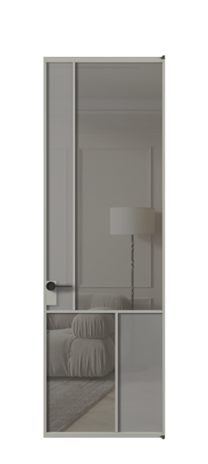 Дверь межкомнатная Mosaic АЛПЛ041.20 Алюминий нейтральный серый Сатинированное серое стекло, триплекс, 6 мм + Прозрачное серое стекло, триплекс Без короба АНСР Цена 165870 Стоимость комплекта двери включает:
1. Полотно (600/650/700/750/800/850/900/950*2000-2400 мм).
2. Короб
3. Комплект фурнитуры (2 торцевые петли и магнитный замок с ответной планкой). Фабрика дверей Волховец 8 (800) 551 43 19 Межкомнатная дверь Mosaic АЛПЛ041.20 Алюминий нейтральный серый Сатинированное серое стекло, триплекс, 6 мм + Прозрачное серое стекло, триплекс Цена 165870 ₽ | Volhovec