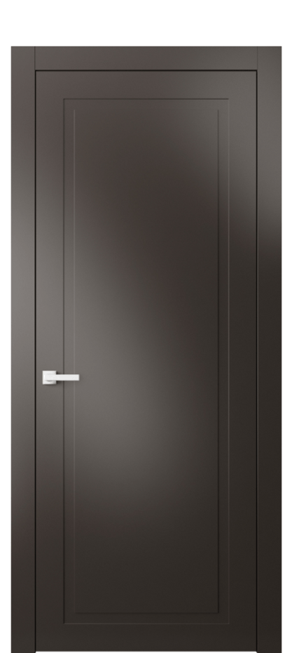 Дверь межкомнатная Neo Classic АКП 8001 Матовый антрацит Гладкий компланарный наличник МАН Цена 55519 ₽ Наличники уже входят в базовый комплект. Фабрика дверей Волховец 8 (800) 551 43 19 Межкомнатная дверь Neo Classic АКП 8001 Матовый антрацит Цена 55519 ₽ | Volhovec
