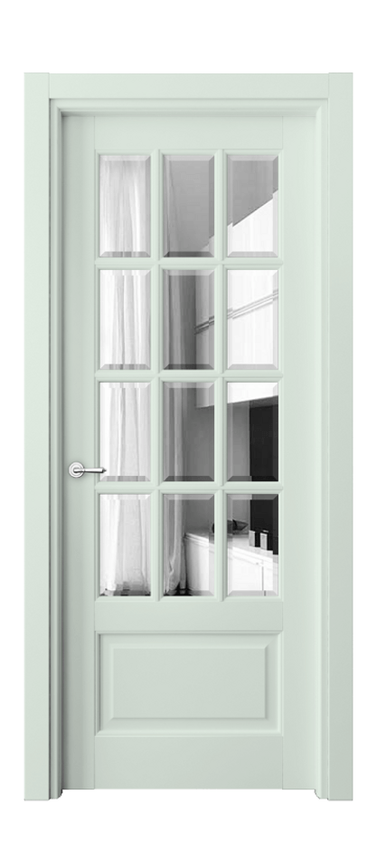 Дверь межкомнатная Toscana Grigliato 6313 Бук белоснежный Двустороннее зеркало с фацетом, триплекс Гладкий наличник ББЛ Цена 155499 ₽ Наличники уже входят в базовый комплект. Фабрика дверей Волховец 8 (800) 551 43 19 Межкомнатная дверь Toscana Grigliato 6313 Бук белоснежный Двустороннее зеркало с фацетом, триплекс Цена 155499 ₽ | Volhovec