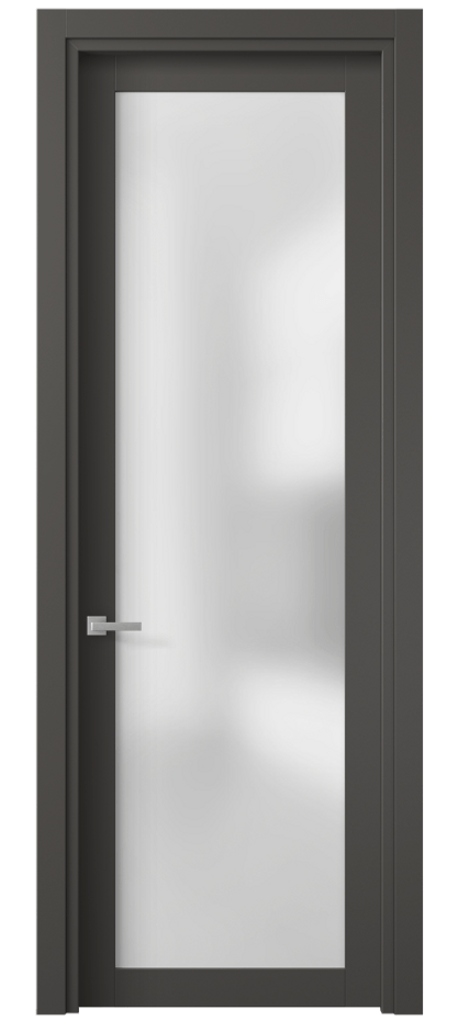 Дверь межкомнатная Планум 2102 ПЭТ графитовый Сатинированное стекло Гладкий наличник ПЭГФ Цена 31699 ₽ Наличники уже входят в базовый комплект. Фабрика дверей Волховец 8 (800) 551 43 19 Межкомнатная дверь Планум 2102 ПЭТ графитовый Сатинированное стекло Цена 31699 ₽ | Volhovec