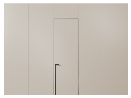 Панели для отделки стен Стеновая панель в эмали Матовый светло-бежевый. Цвет Матовый светло-бежевый. Материал Гладкая эмаль. Коллекция Эмаль. Картинка.