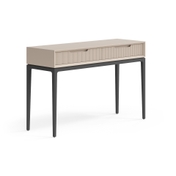 Консоль Velvet 2 ящика Матовый бисквитный