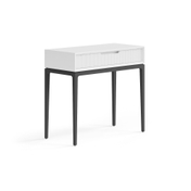 Консоль Velvet 1 ящик Матовый белоснежный