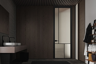 Алюминиевые двери Мозаик