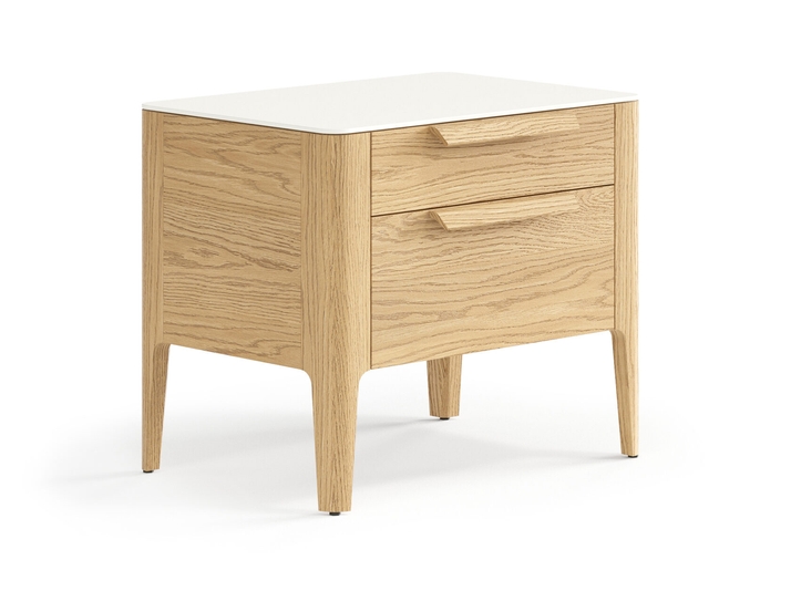 Мебель Тумба прикроватная Piega 2 ящика. Цвет Дуб соломенный матовый. Материал Массив дуба матовый. Коллекция Тумба прикроватная Piega 2 ящика. Фото. Мебель Тумба прикроватная Piega 2 ящика. Цвет Дуб соломенный матовый. Материал Массив дуба матовый. Коллекция Тумба прикроватная Piega 2 ящика. Картинка.