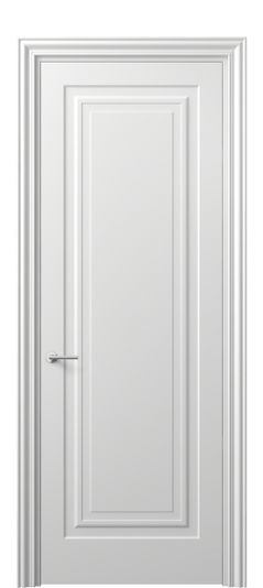Межкомнатная дверь 8401 МБЛ. Цвет Матовый белоснежный. Материал Гладкая эмаль. Коллекция Маскот. Фото. Дверь межкомнатная 8401 МБЛ. Цвет Матовый белоснежный. Материал Гладкая эмаль. Коллекция Маскот. Картинка.