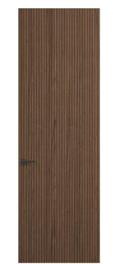 Дверь межкомнатная АКП 0017 ОУММР. Цвет Орех умбра матовый рифт. Материал Радиальный шпон НатурВуд. Коллекция Селект. Картинка.