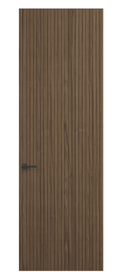 Дверь межкомнатная 0019 ОМДМР. Цвет Орех медный матовый рифт. Материал Радиальный шпон НатурВуд. Коллекция Селект. Картинка.