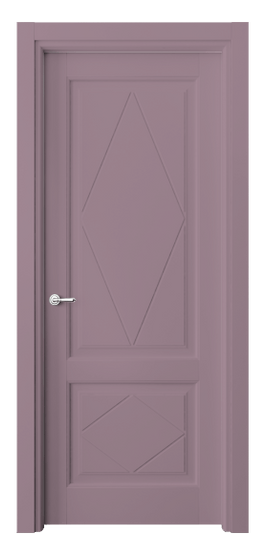 Межкомнатная дверь 6343 Пастельно-фиолетовый RAL 4009. Цвет RAL Пастельно-фиолетовый RAL 4009. Материал Массив бука эмаль. Коллекция Toscana Rombo. Фото. Дверь межкомнатная 6343 Пастельно-фиолетовый RAL 4009. Цвет RAL Пастельно-фиолетовый RAL 4009. Материал Массив бука эмаль. Коллекция Toscana Rombo. Картинка.