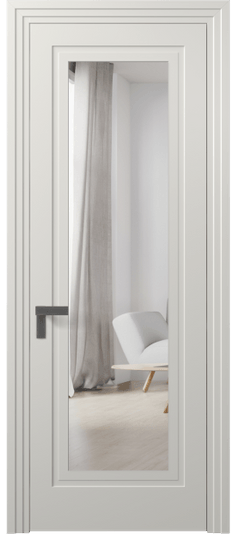 Межкомнатная дверь 8303 МСР ЗЕРКАЛО. Цвет Матовый серый. Материал Гладкая эмаль. Коллекция Рокка. Фото. Дверь межкомнатная 8303 МСР ЗЕРКАЛО. Цвет Матовый серый. Материал Гладкая эмаль. Коллекция Рокка. Картинка.